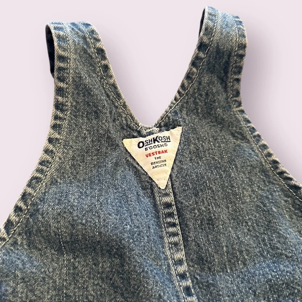 Baby OshKosh The Genuine Article 12 Month Medium Wash Denim Overalls